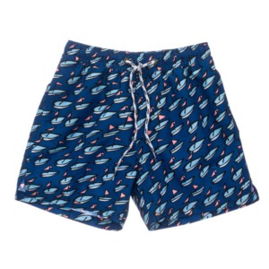 Плавательные шорты для мальчика синего цвета