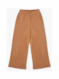 Широкие брюки светло-коричневого цвета